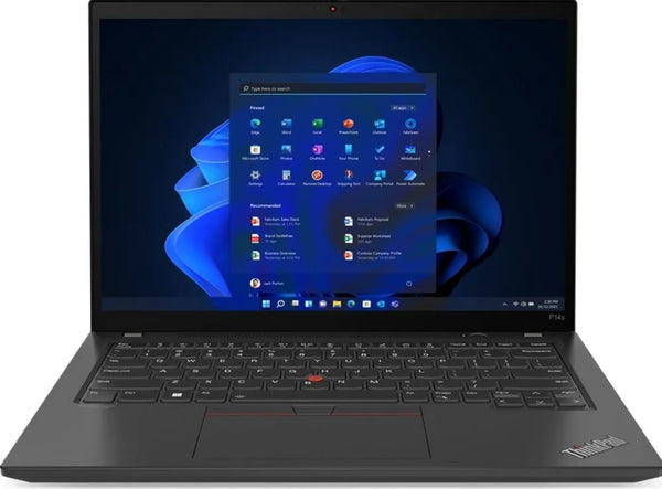 מחשב נייד לנובו חזק במיוחד Lenovo ThinkPad P14s Gen 4 MOBILE WORKSTATION Core™ i7-1360P Dodeca-Core (12 Core) 1TB SSD 32GB 14" (1920x1200) IPS WIN11 Pro NVIDIA® RTX A500 VILI BLACK Backlit Keyboard