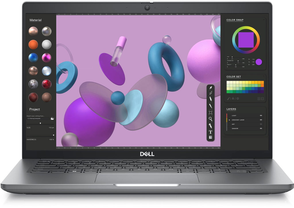 מחשב נייד עסקי מקצועי מבית דל - Dell Precision 3480 MOBILE WORKSTATION Core™ i7-1370P 512GB SSD 32GB 14