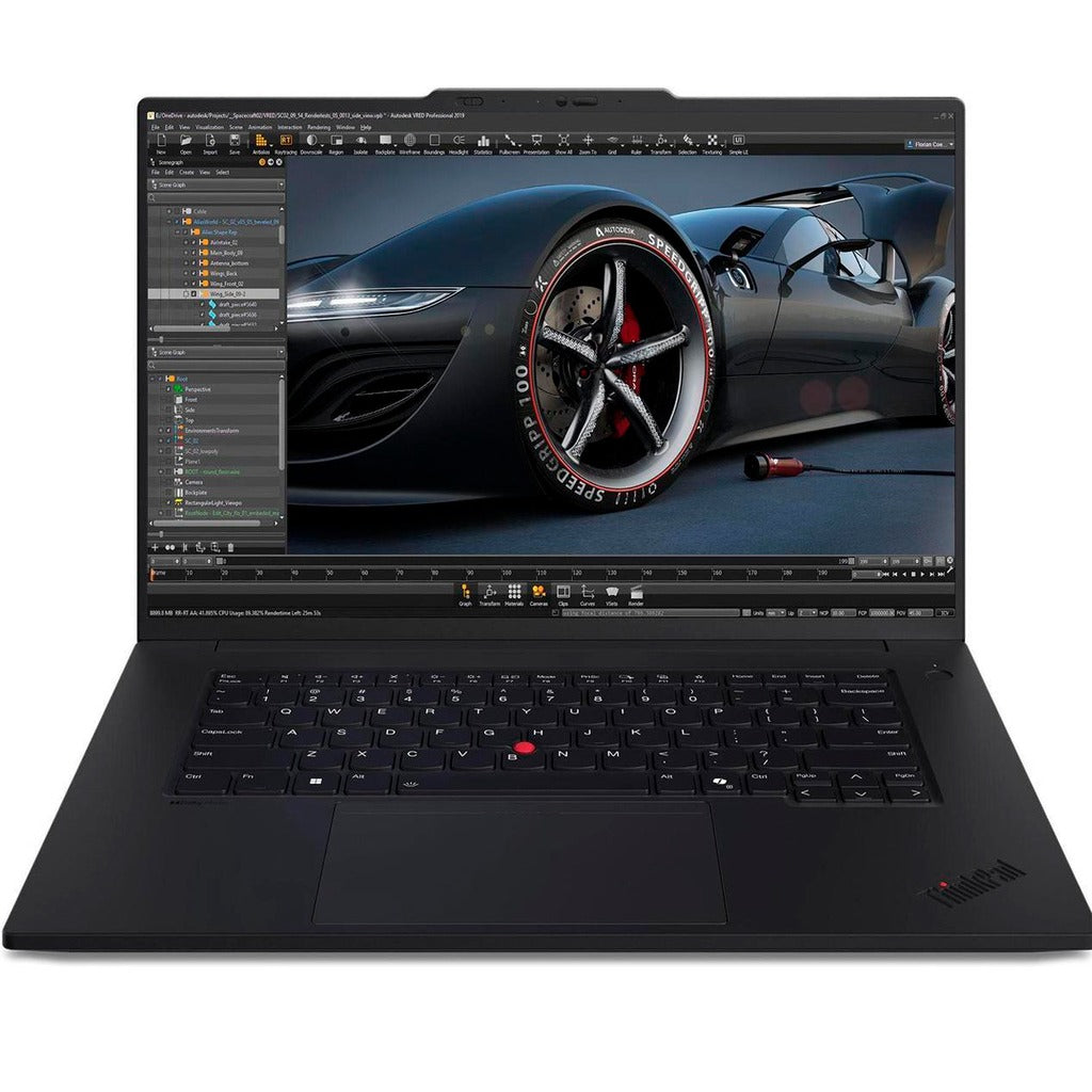 מחשב נייד סדרה עסקית גרפית - Lenovo ThinkPad P1 Gen 7 MOBILE WORKSTATION Core™ Ultra 7 155H 512GB SSD 16GB 16