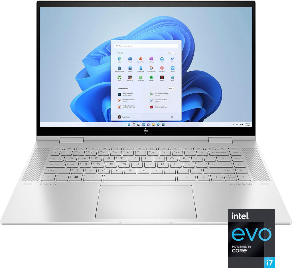 מחשב נייד HP Envy x360 15-EW0023 2-IN-1 Core™ i7-1255U 512GB SSD 16GB 15.6