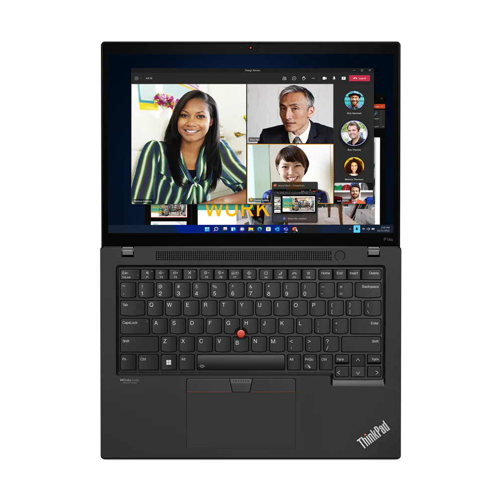 מחשב נייד עסקי Lenovo ThinkPad P14s Gen 2 MOBILE WORKSTATION Core™ i7-1260P 1TB SSD 16GB 14