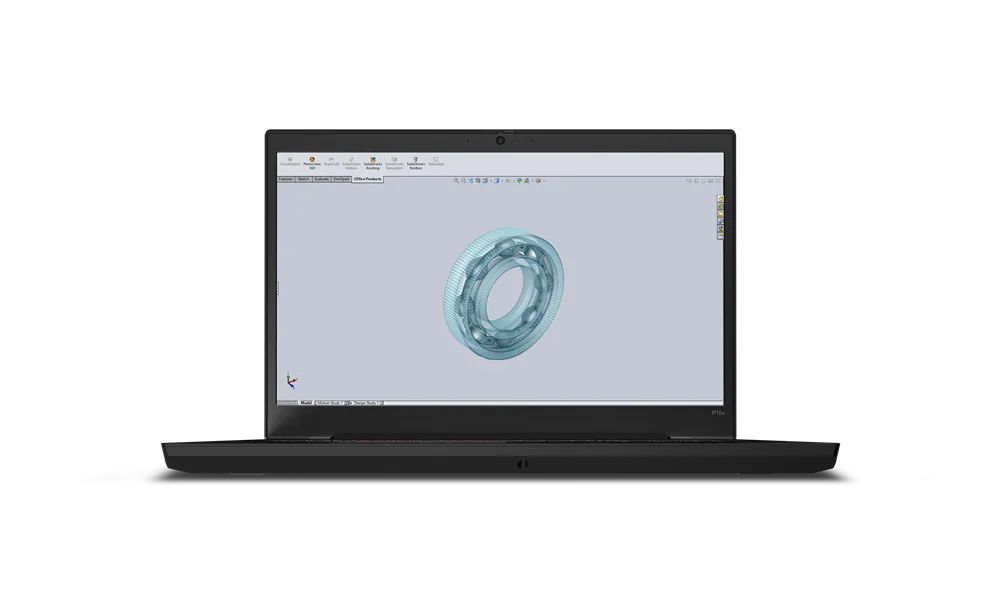 מחשב נייד לנובוLenovo ThinkPad P15v Gen 3 MOBILE WORKSTATION Core™ i7-12700H 1TB SSD 32GB 15.6” (1920x1080) WIN11 Pro NVIDIA® T600 4096MB BLACK FP Reader