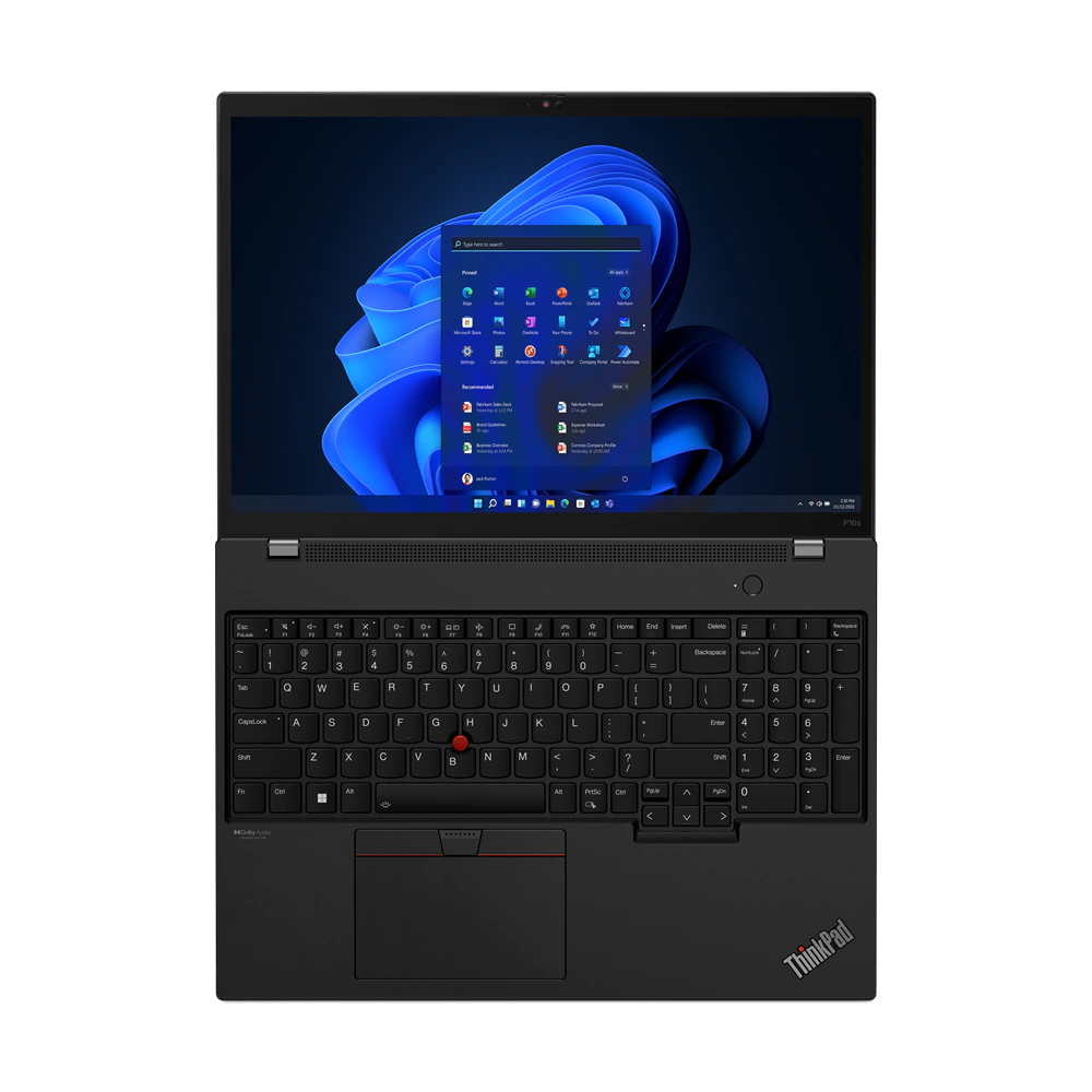 מחשב נייד לנובוLenovo ThinkPad P16s Gen 1 MOBILE WORKSTATION Core™ i7-1260P 1TB SSD 32GB 16