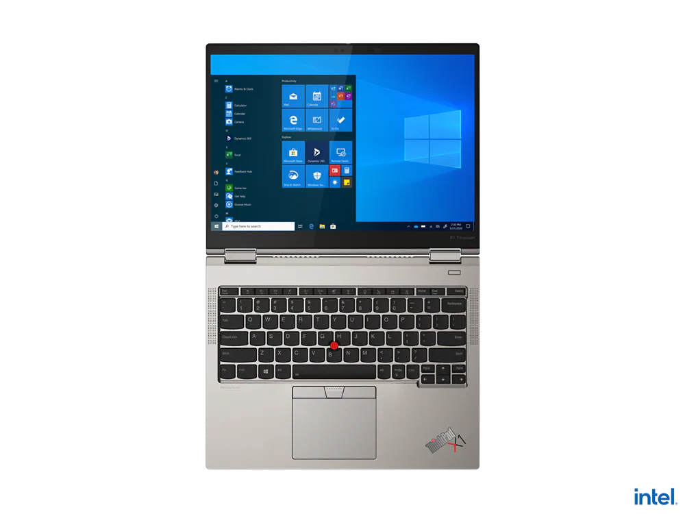 מחשב נייד לנובו Lenovo ThinkPad X1 Titanium Yoga Gen 1 CONVERTIBLE 2-IN-1 Core™ i5-1140G7 1.8GHz 256GB SSD 16GB 13.5